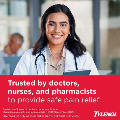 Tylenol PM Extra Strength Nighttime Pain Reliever & Sleep Aid Caplets, 500 Mg Acetaminophen & 25 Mg Diphenhydramine Hcl, Relief for Nighttime Aches & Pains, Non-Habit Forming, 150 Ct